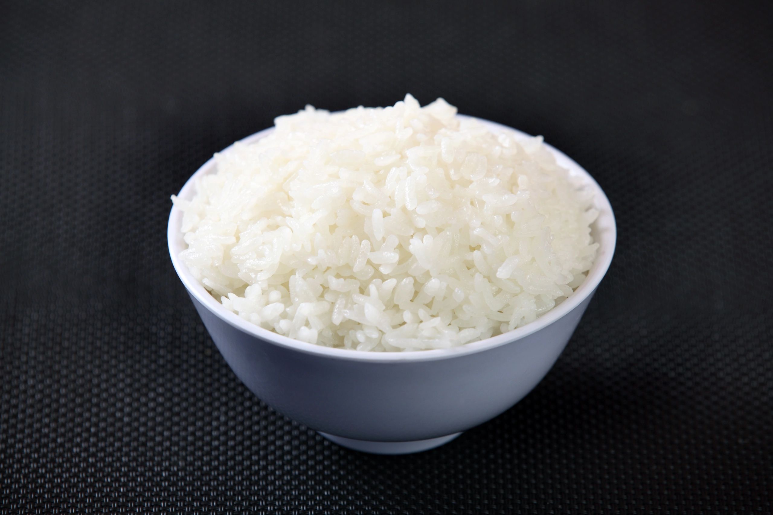 Bowl of steamed rice